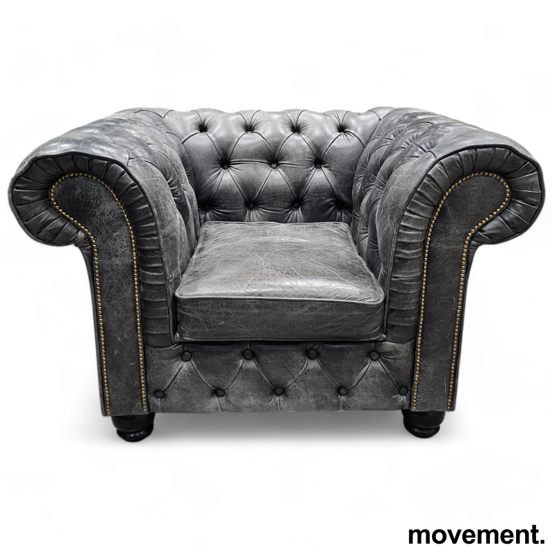 Loungestol i Chesterfield-stil i - 2 / 3