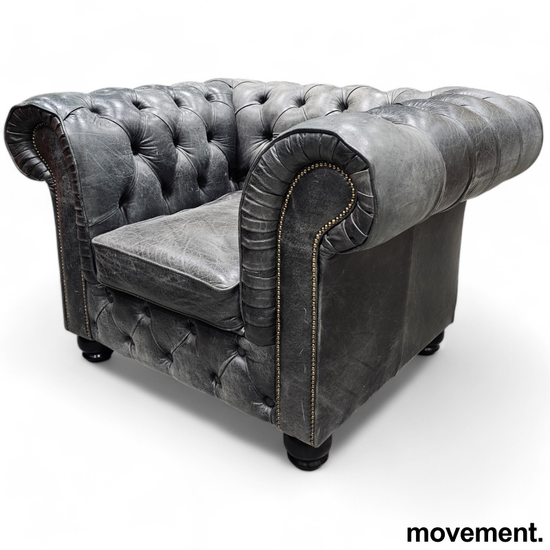 Loungestol i Chesterfield-stil i - 1 / 3