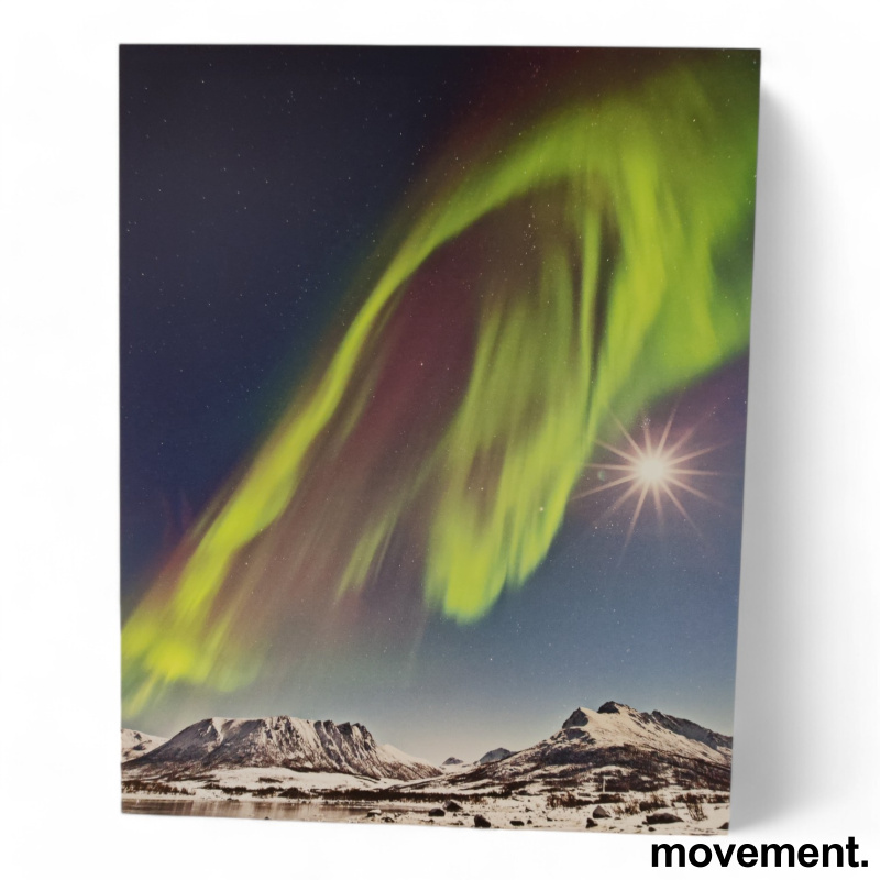 Bilde av nordlys på aluminiumsplate - 1 / 3