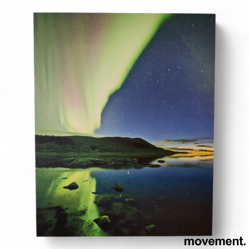 Bilde av nordlys på aluminiumsplate - 1 / 3