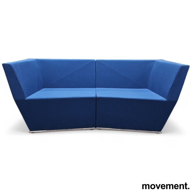 Lammhults 2-seter sofa i blått - 1 / 2