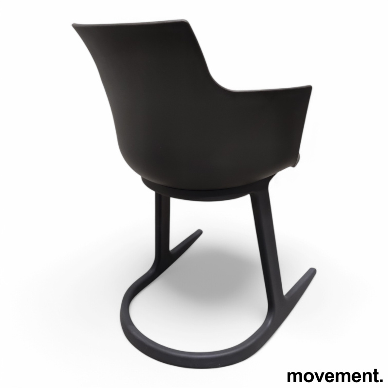 Spisestol / kantinestool i sort - 3 / 3