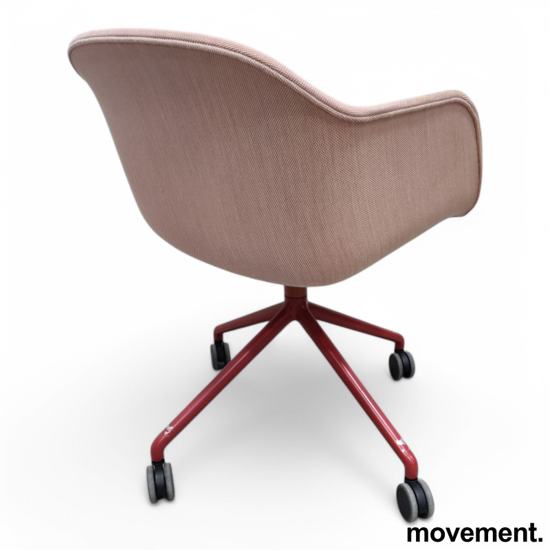 Muuto Fiber chair i rosa / - 2 / 3