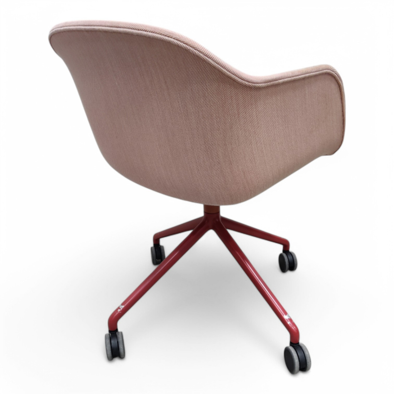 Muuto Fiber chair i rosa /