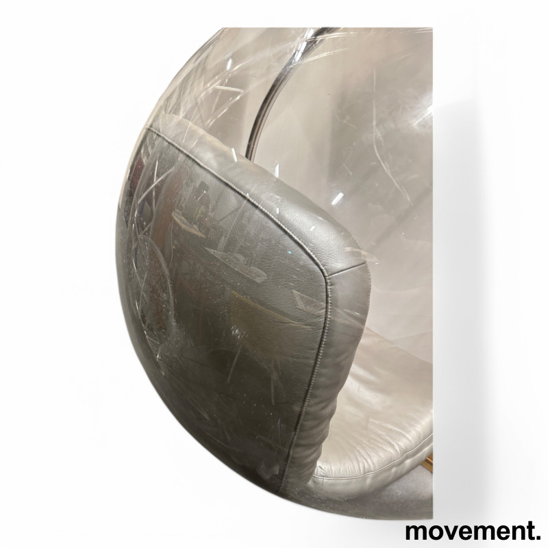 Solgt!Designstol: Bubble chair i klar - 3 / 4