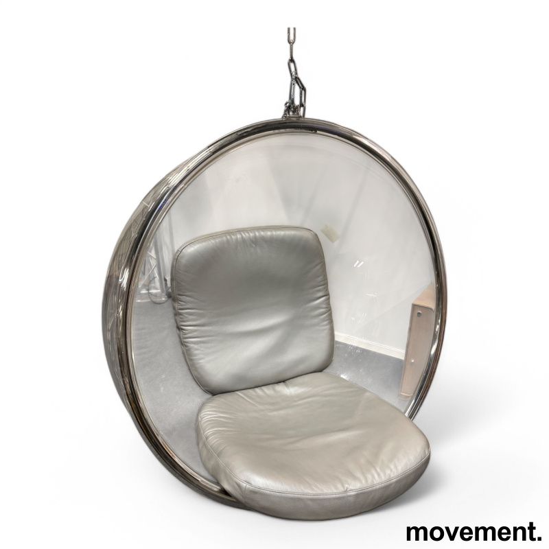 Solgt!Designstol: Bubble chair i klar - 2 / 4