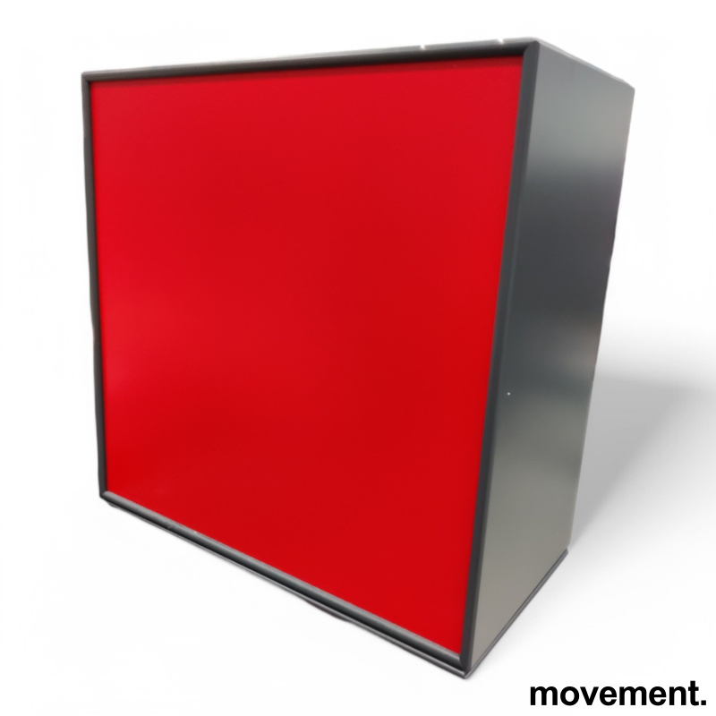 Solgt!Montana-reol m/2 dører, mørk grå - 4 / 6