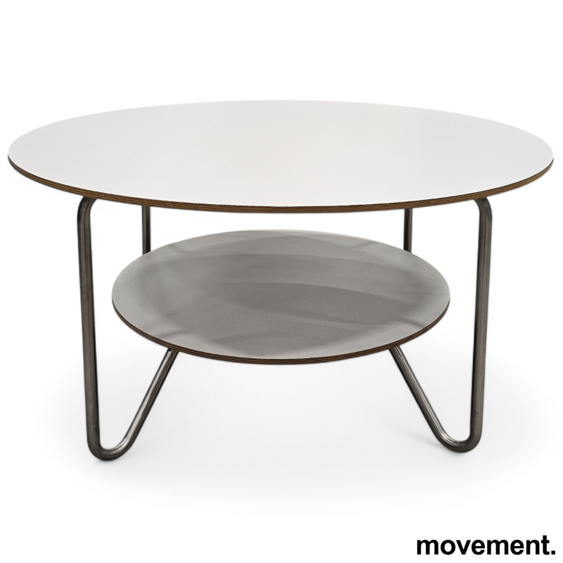 Loungebord / sofabord i hvit / - 1 / 2