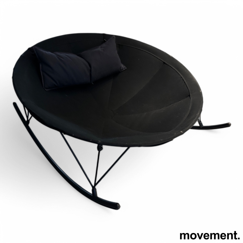 Solgt!IKEA PS 2017 gyngestol i sort, - 3 / 3