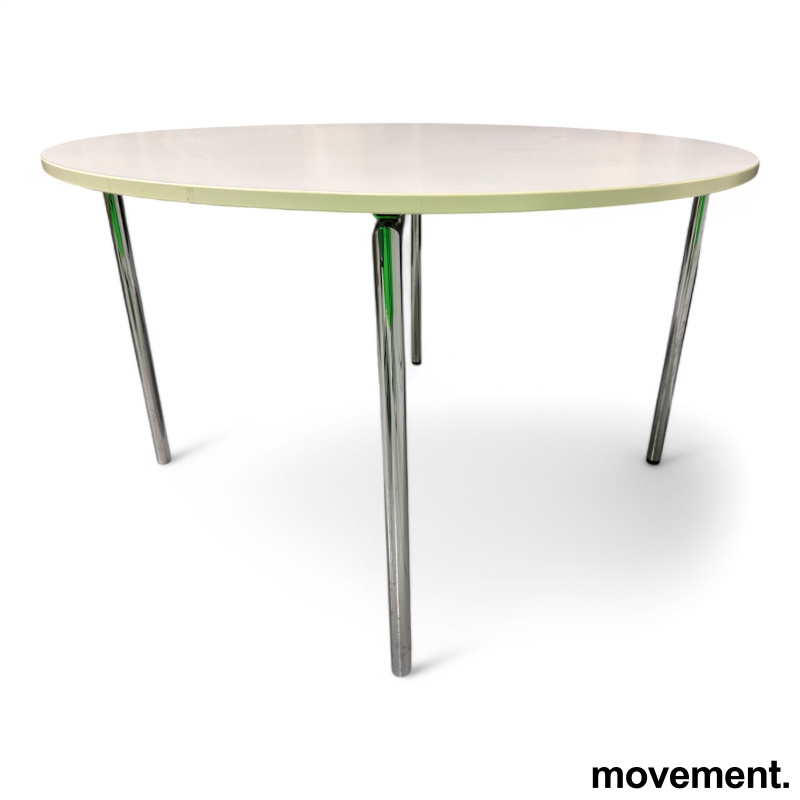 Møtebord / kantinebord i hvitt / - 2 / 2