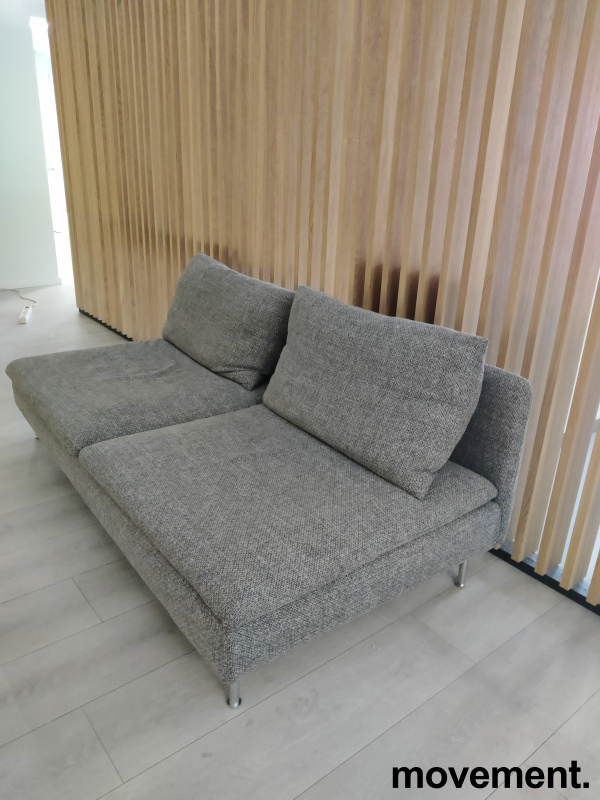 Sofa i grått stoff fra IKEA, modell - 4 / 4