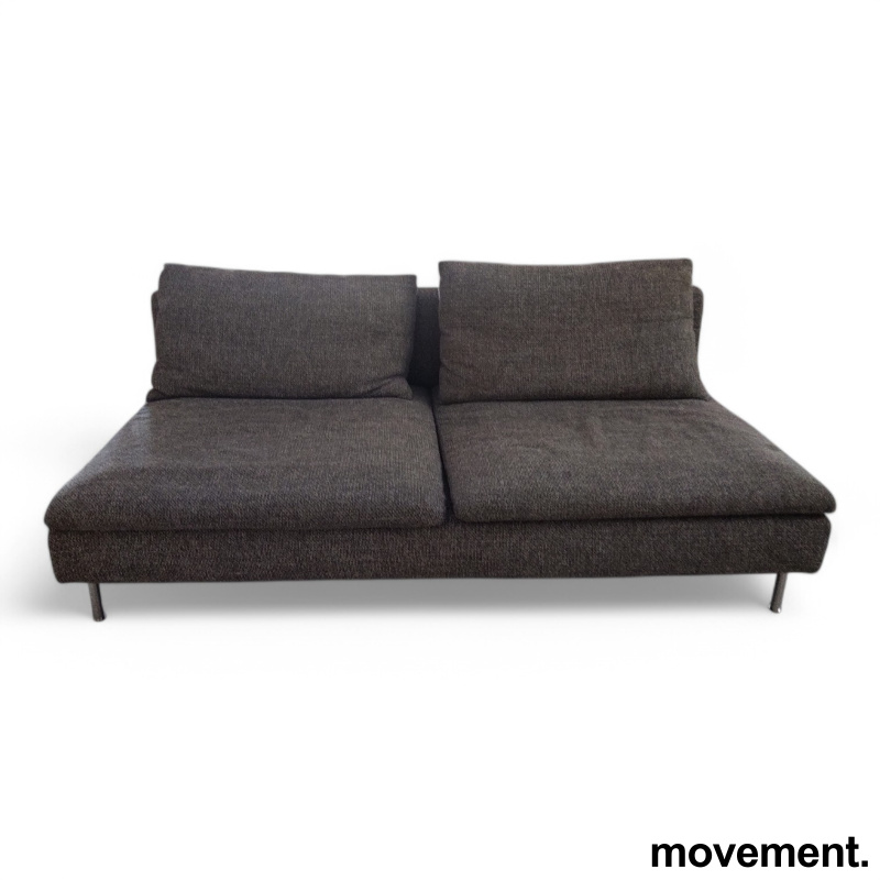 Sofa i grått stoff fra IKEA, modell - 3 / 4