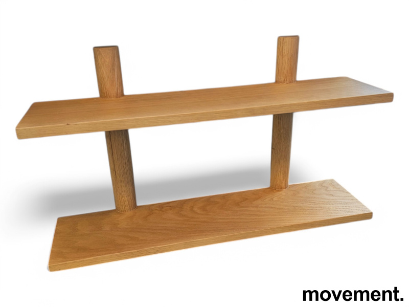 Vegghylle i eik, 70cm bredde, 17cm - 1 / 3