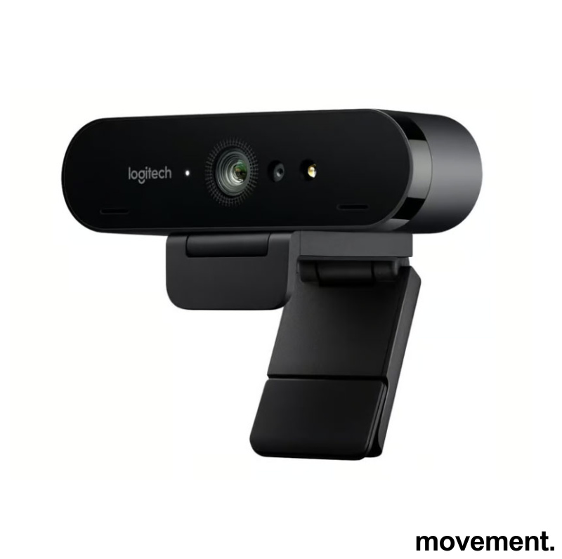 Solgt!Logitech Brio 4K webkamera,