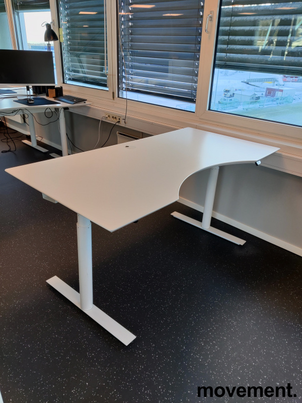 Skrivebord med elektrisk hevsenk i - 4 / 6