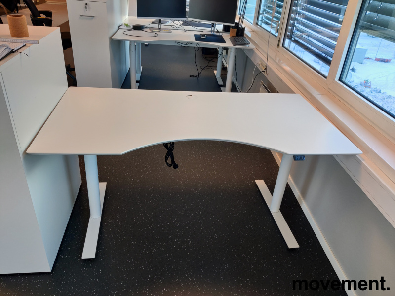 Skrivebord med elektrisk hevsenk i - 5 / 6