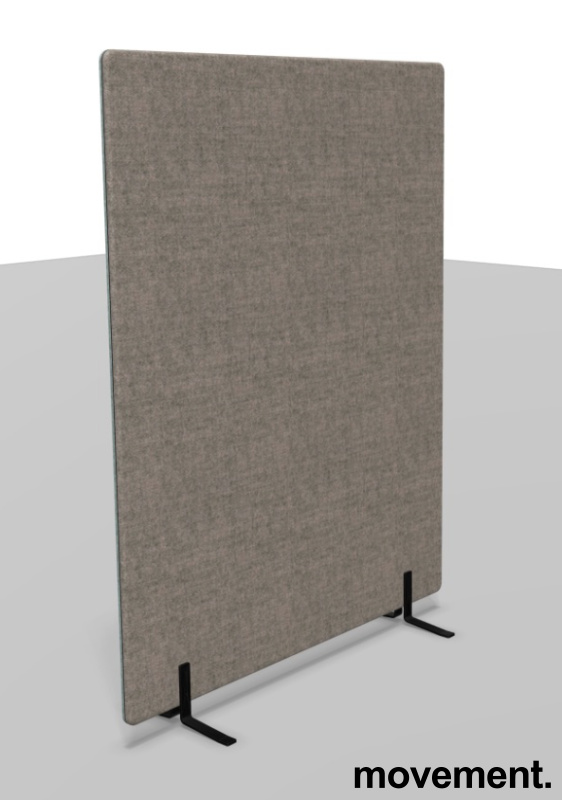 Solgt!Frittstående skillevegg i beige / - 1 / 2