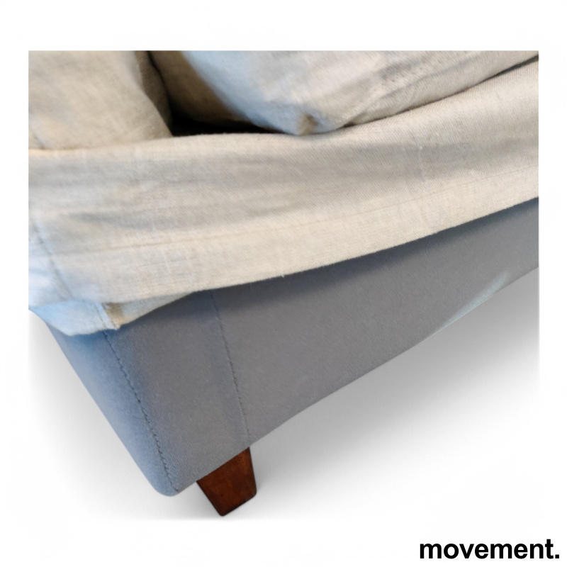 Sofa i lyst sandfarget stoff fra - 6 / 6