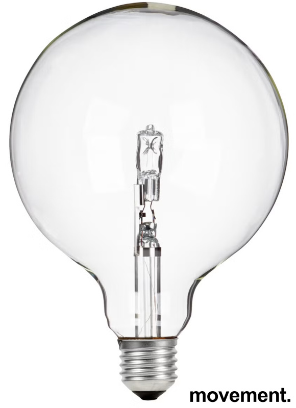 Lyspære E27 Halogen, Globe 20W - 1 / 2