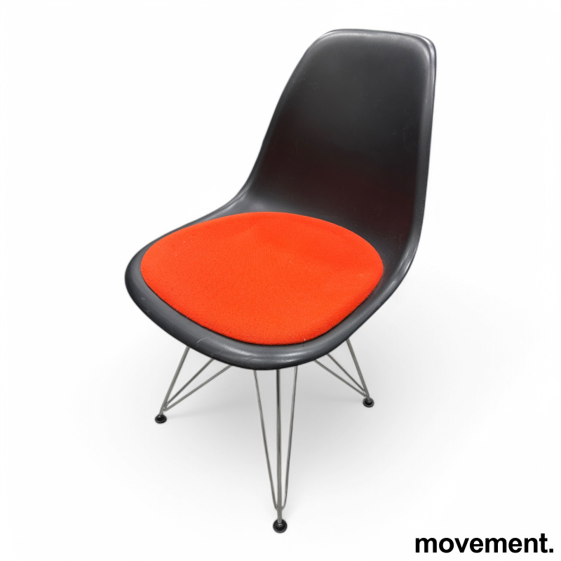 Vitra DSR besøksstol i sort med - 1 / 3