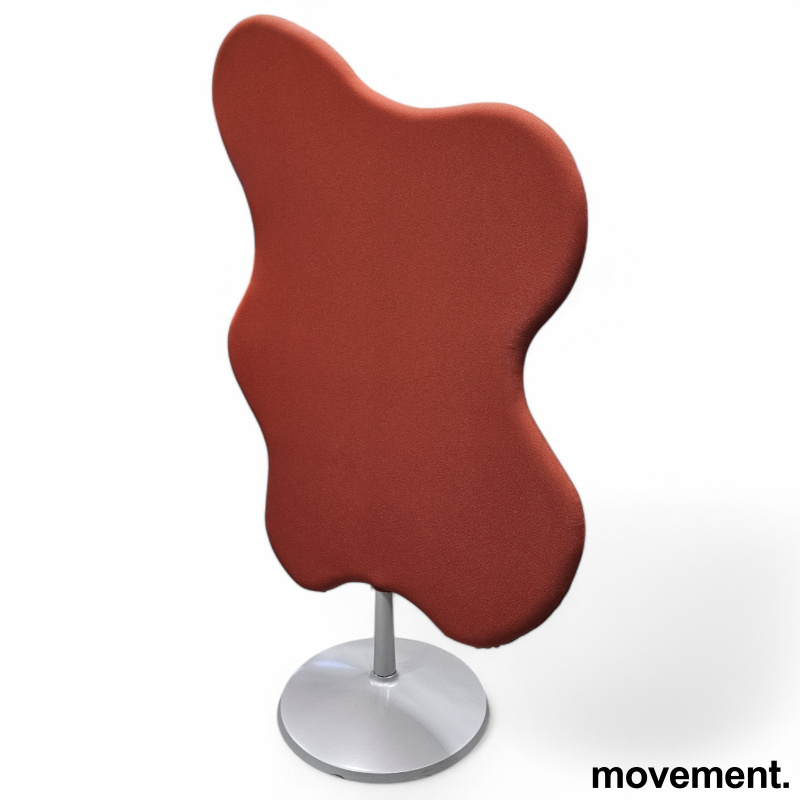 Lyddempende skillevegg i rødt stoff - 2 / 2