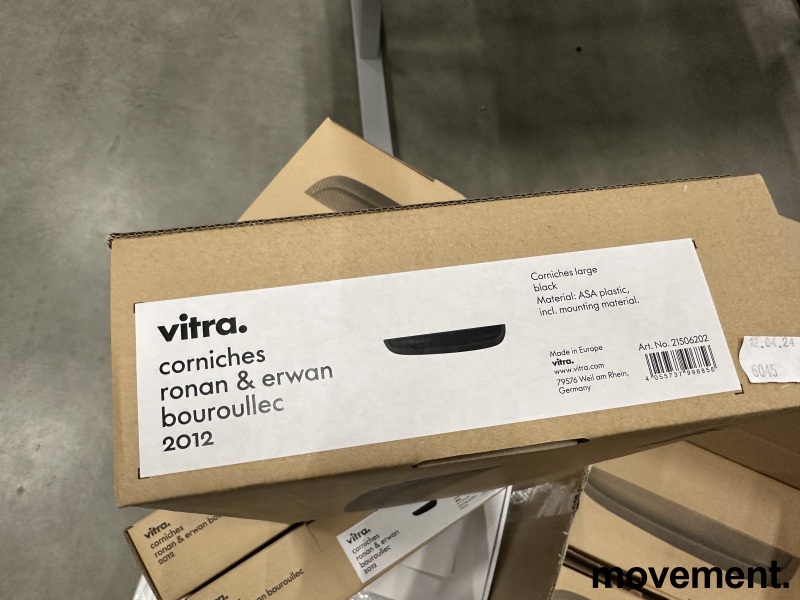 Vitra Cormiches Small i sort plast, - 3 / 3