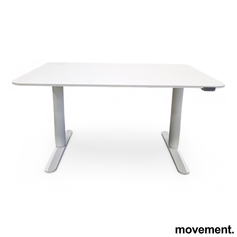 Tellus 160x80 avrundet fot Hvit, - 2 / 3