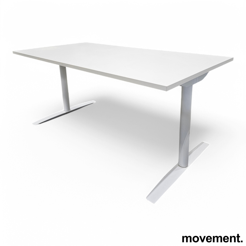 Tellus 160x80 avrundet fot Hvit, - 1 / 3