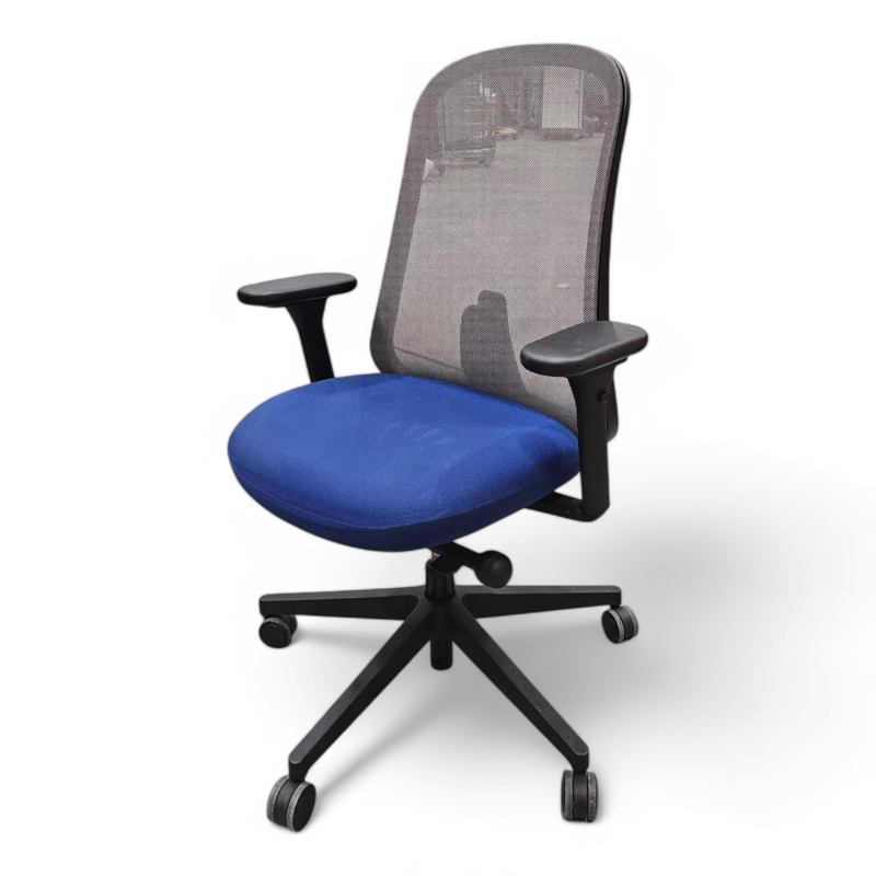 Verus Blått sete / Sort mesh, Pent