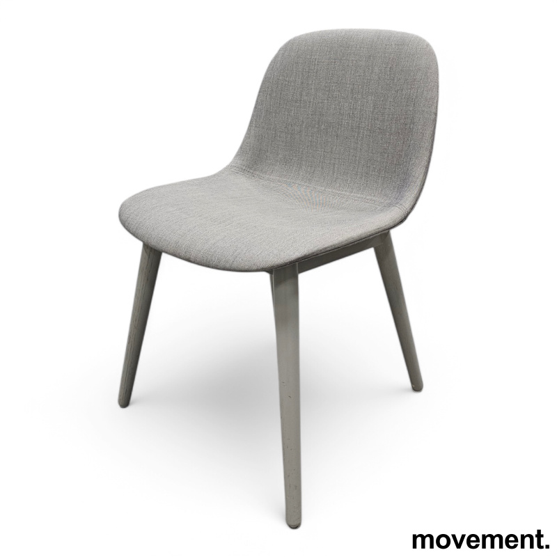 Fiber Side Chair Wood Base - 1 / 6