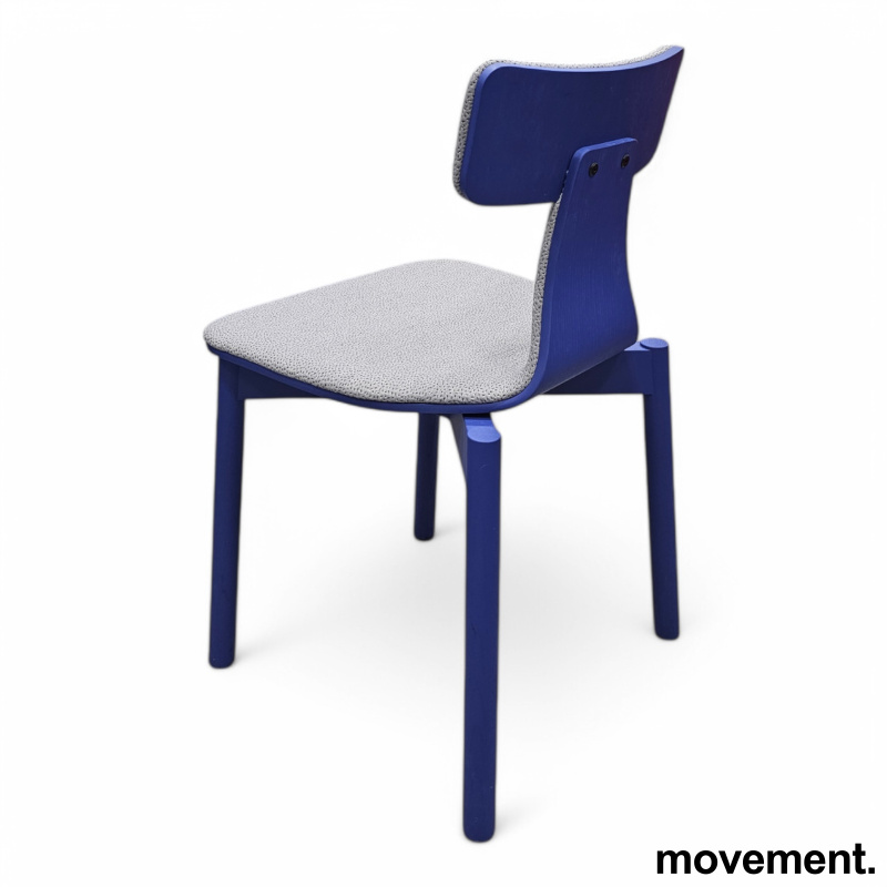 Silla 40 R30 Blåmønstret stoff, - 3 / 6