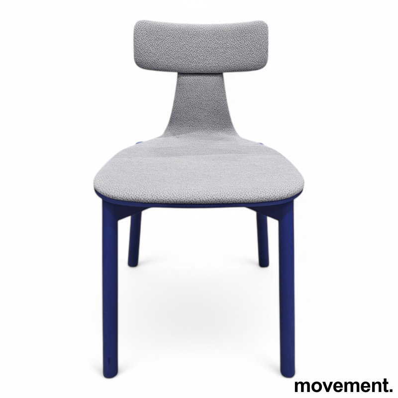 Silla 40 R30 Blåmønstret stoff, - 2 / 6