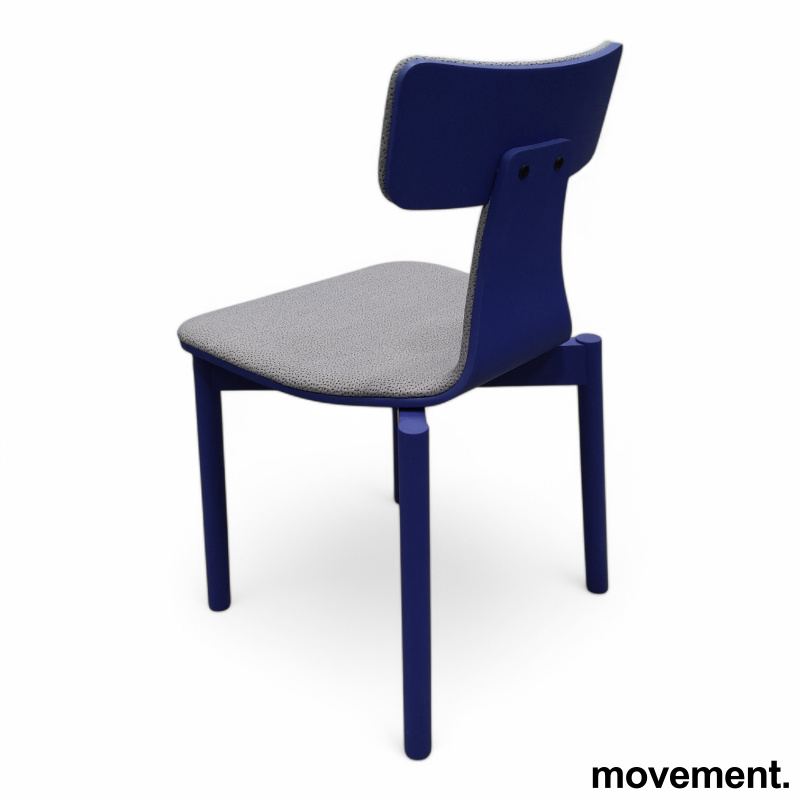 Silla 40 R30 Blåmønstret stoff, - 6 / 6