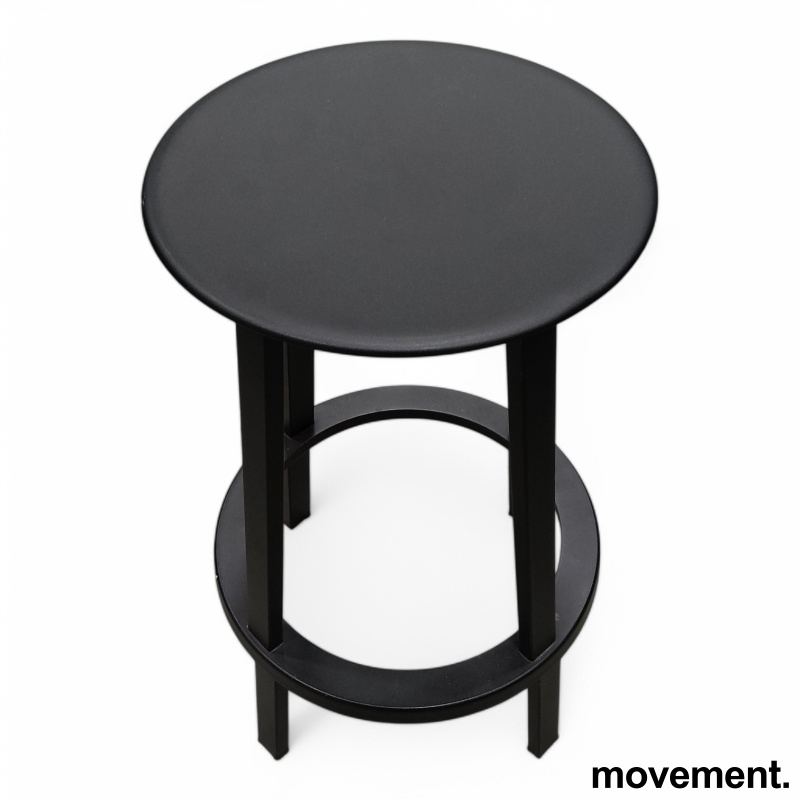 Revolver bar chair low 65cm Sort, - 5 / 5