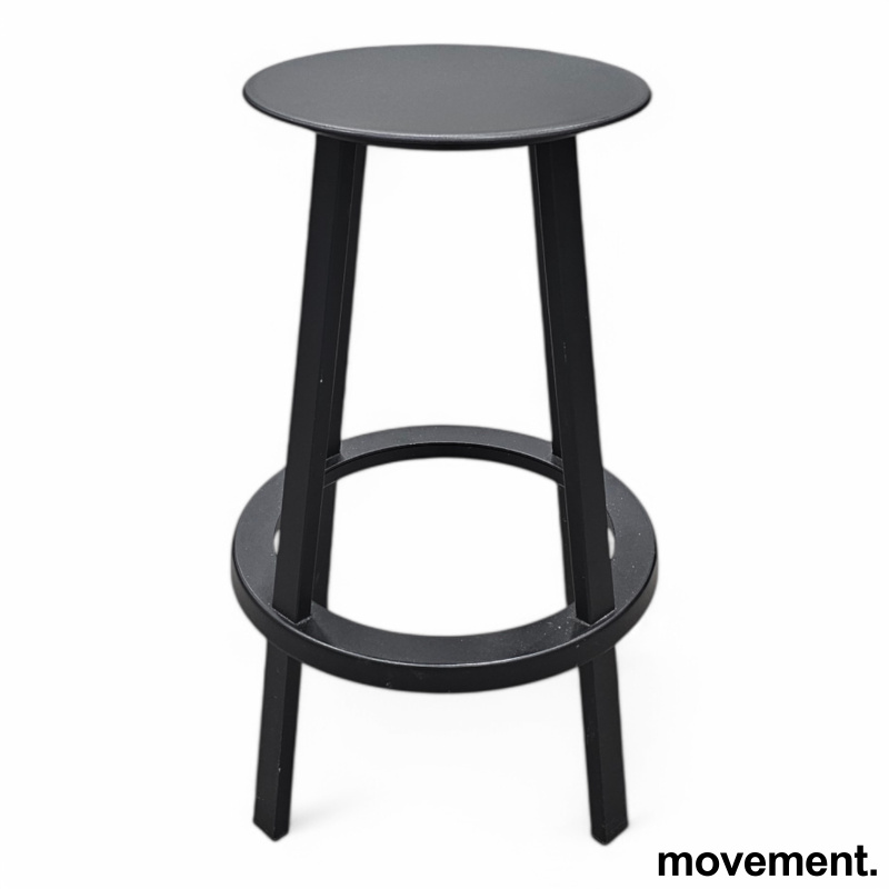 Revolver bar chair low 65cm Sort, - 2 / 5