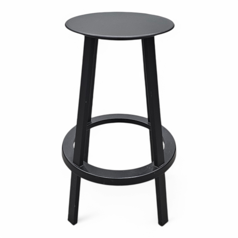 Revolver bar chair low 65cm Sort,