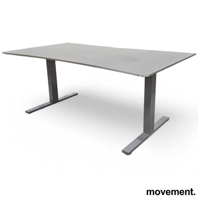 Skrivebord i grå linoleum med - 2 / 3