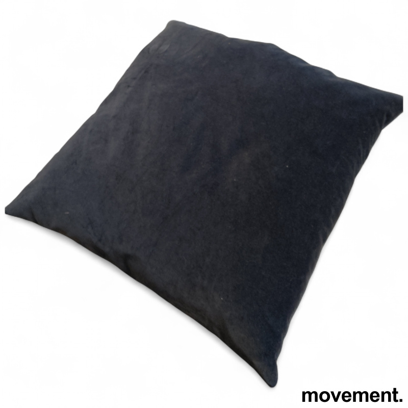 Pyntepute 50x50cm Mørk blå velour,