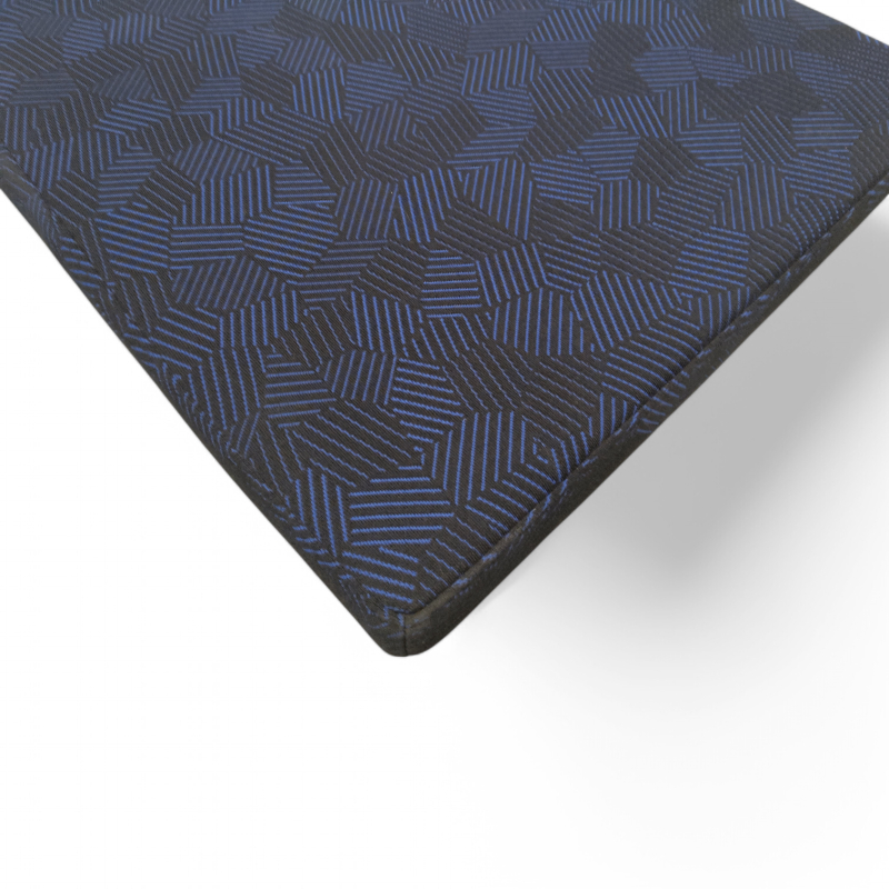 Sittepute 263x47cm Blåmønstret,