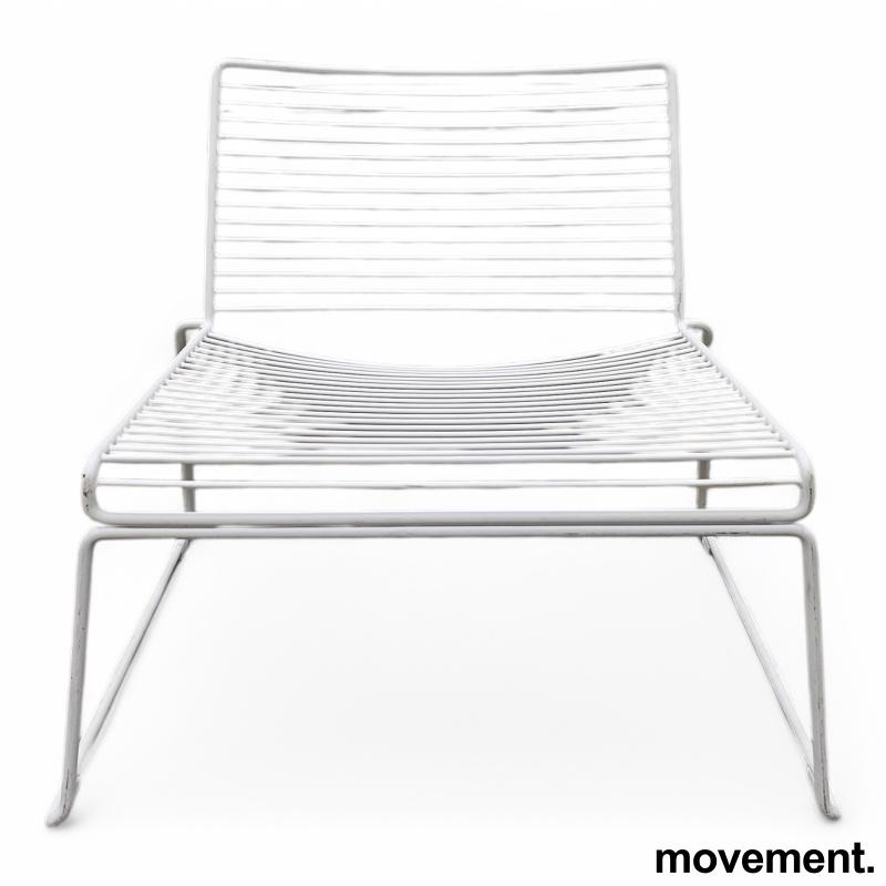 Hee lounge chair Hvit, Brukt - 2 / 3