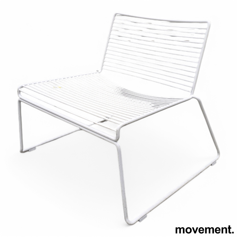 Hee lounge chair Hvit, Brukt - 1 / 3