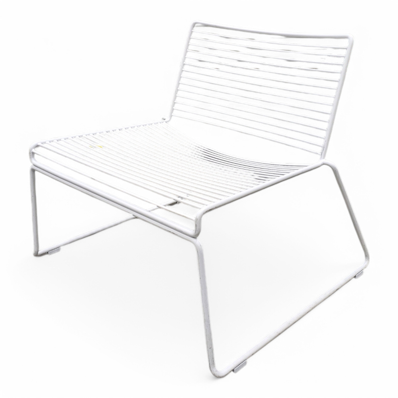 Hee lounge chair Hvit, Brukt