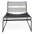 Solgt!Hee lounge chair Sort, Brukt - 2 / 3