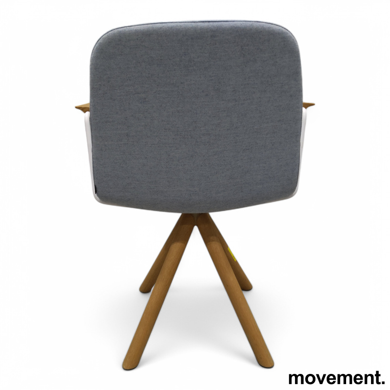 Maarten Wooden swivel base med - 6 / 6