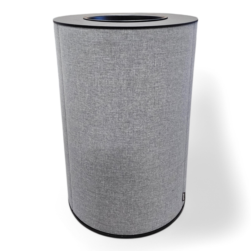 dB Pillar with flowerpot H70cm grå,