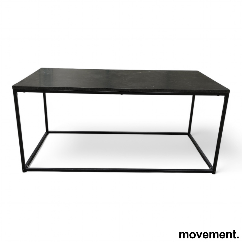 Trosterud sofabord Sort marmorlook, - 3 / 4