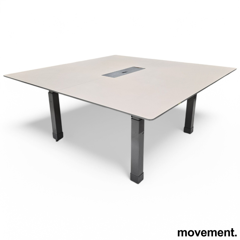 Møtebord / arbeidsbord i beige / - 2 / 2