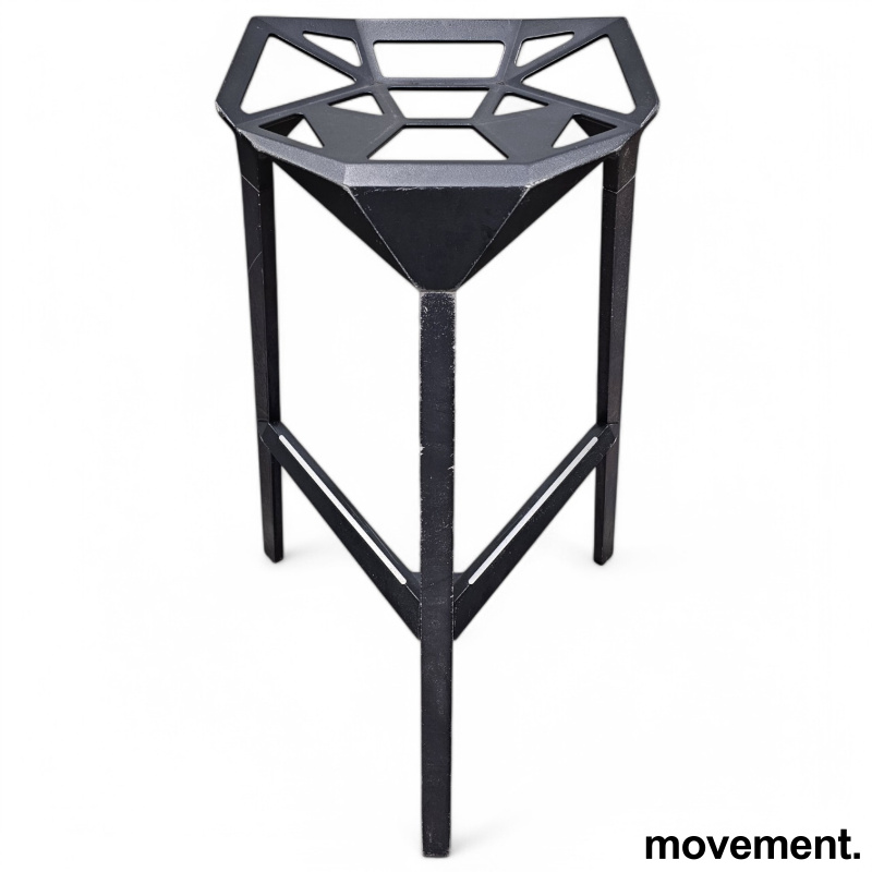 Magis Stool one barkrakk i sort, - 2 / 3