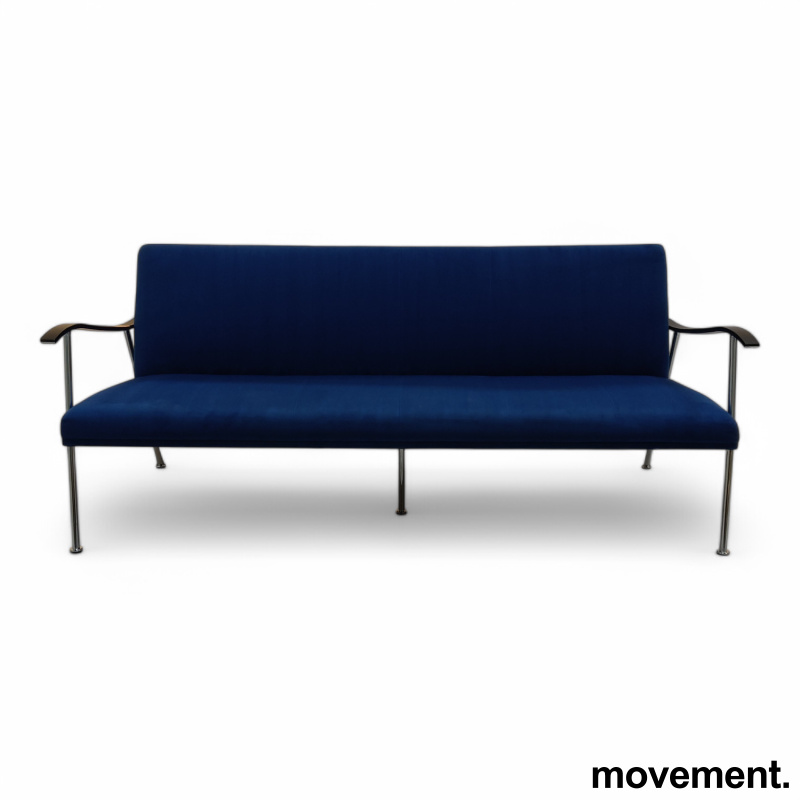 Sahara sofa blått mikrofiberstoff, - 2 / 2