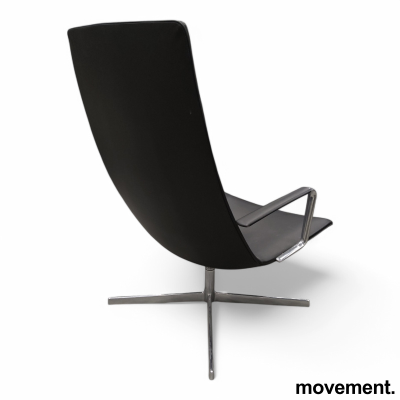 Catifa 70 med armlene sort skinn, - 3 / 3